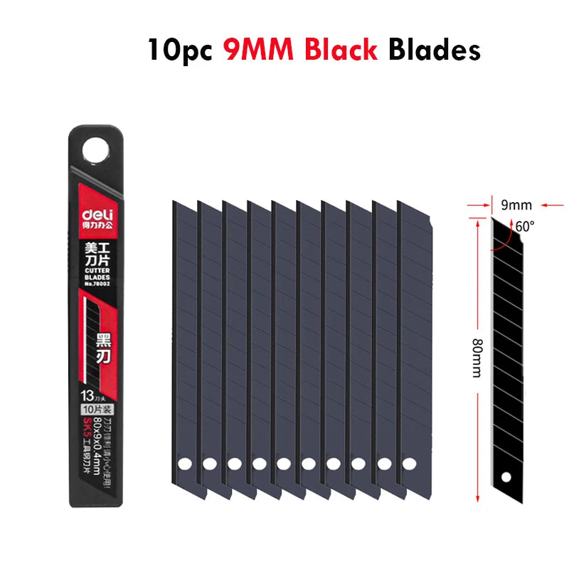 CowLost | product_id-multipurpose-retractable-utility-knife-9-18mm-sk2-thickened-blade-self-locking-box-opener |15