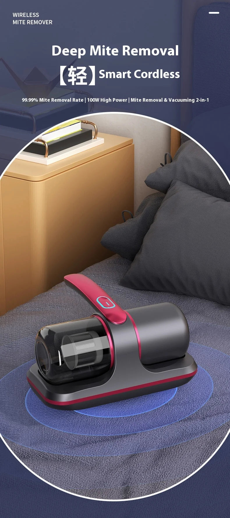 CowLost | product_id-12kpa-uv-wireless-handheld-mattress-vacuum-mite-remover-for-bed-pillow-sofa-clothes |7