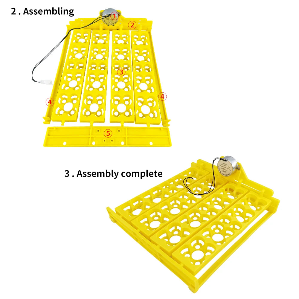 16/24 Eggs Automatic Incubator with Egg Turning AC220V for Chicken and Quail