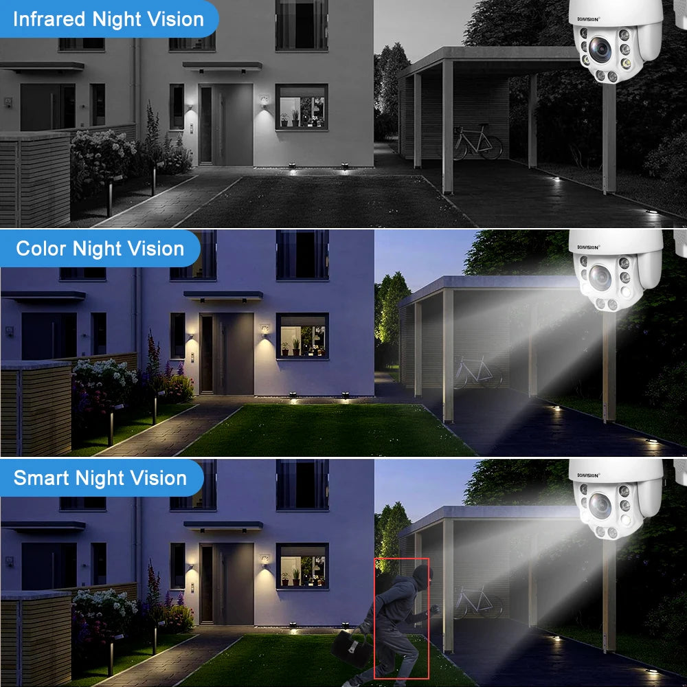 CowLost | wifi-ptz-ip-camera-8mp-5mp-5x-zoom-4g-two-way-audio-ai-auto-tracking-wireless-camera-outdoor-60m-ir-video-home-security-camera |6