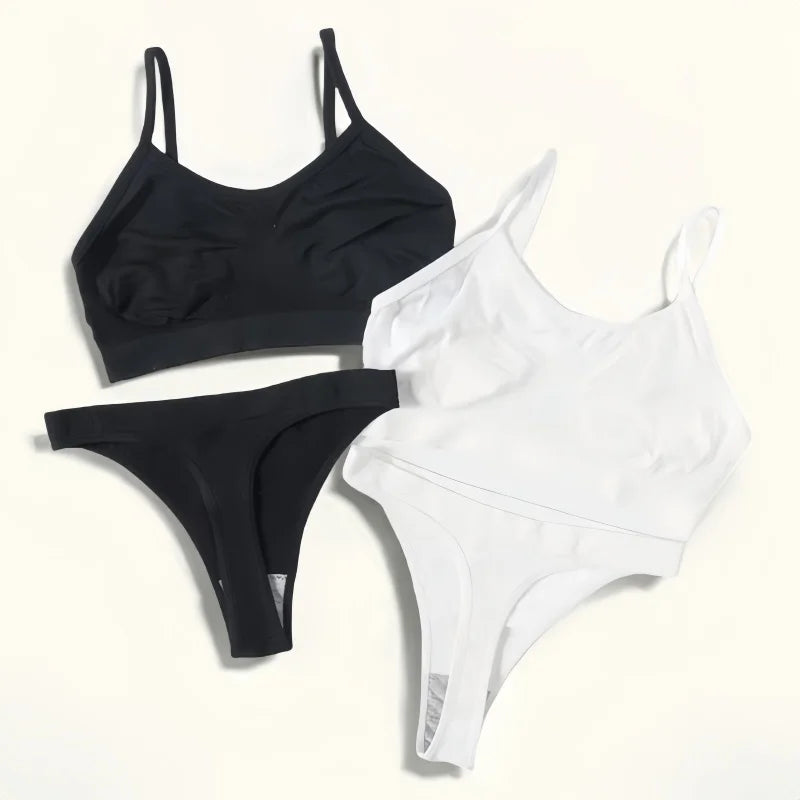CowLost | product_id-wireless-seamless-push-up-bra-and-low-rise-thong-set-for-women |4