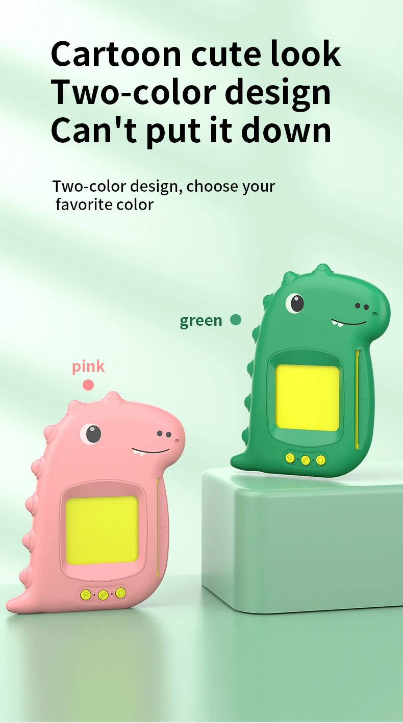 Early Education Talking Flash Card Machine with English Audio Book for Kids Birthday Gift Toy