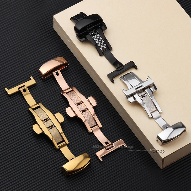 CowLost | product_id-polished-stainless-steel-butterfly-buckle-watch-clasps-16-24mm-accessories |2
