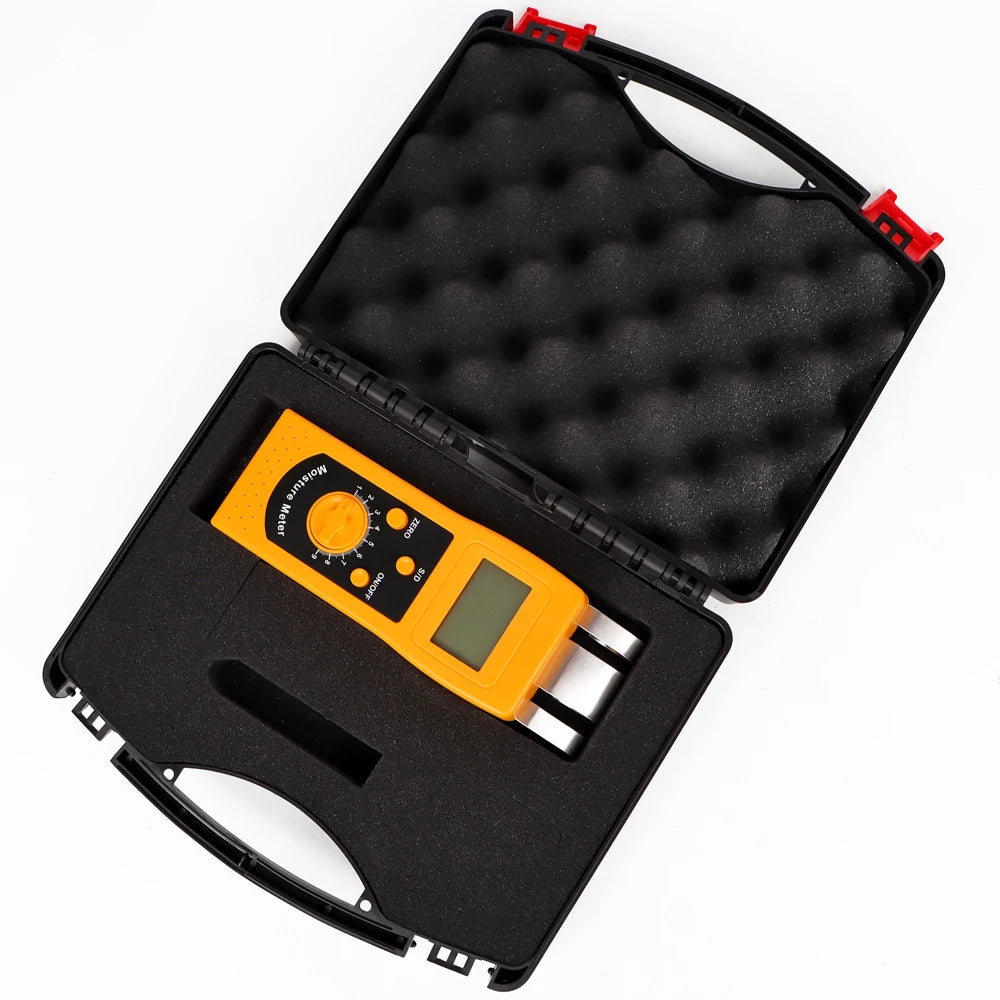 DM200 Portable Digital Multifunctional Moisture Meter for Wood, Paper, Concrete, and Meat