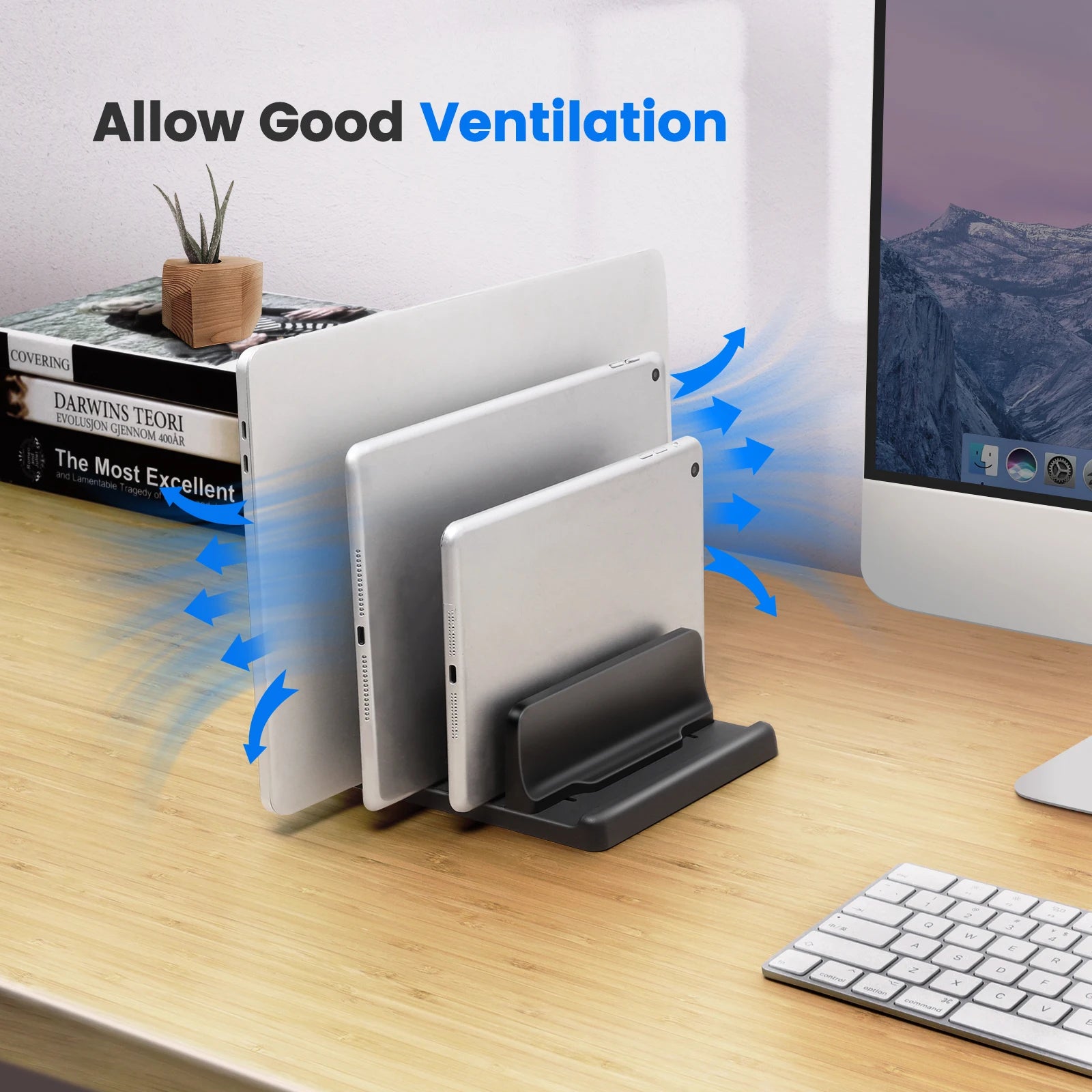 CowLost | vaydeer-plastic-vertical-laptop-stand-holder-adjustable |23