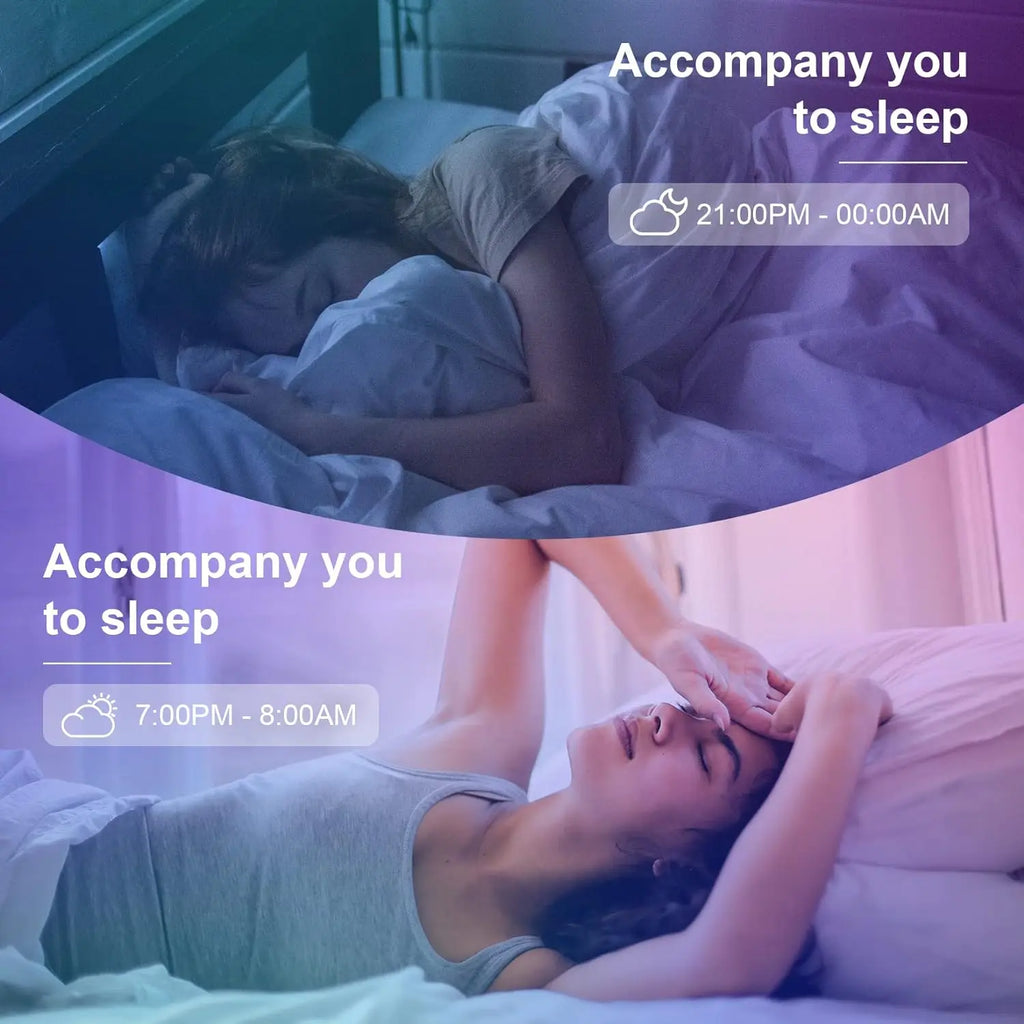 Mexllex 30M/20M RGB Neon Light Strip Waterproof with APP & Remote, Music Sync for Bedroom & Outdoors
