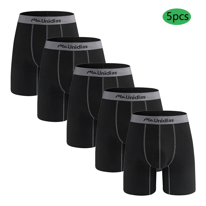 CowLost | 5-pcs-medium-long-mens-panties-shorts |13