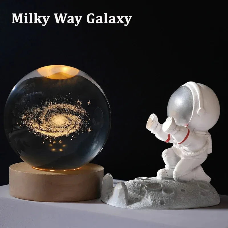 CowLost | product_id-6cm-3d-crystal-ball-led-solar-system-planets-moon-astronaut-decoration |5