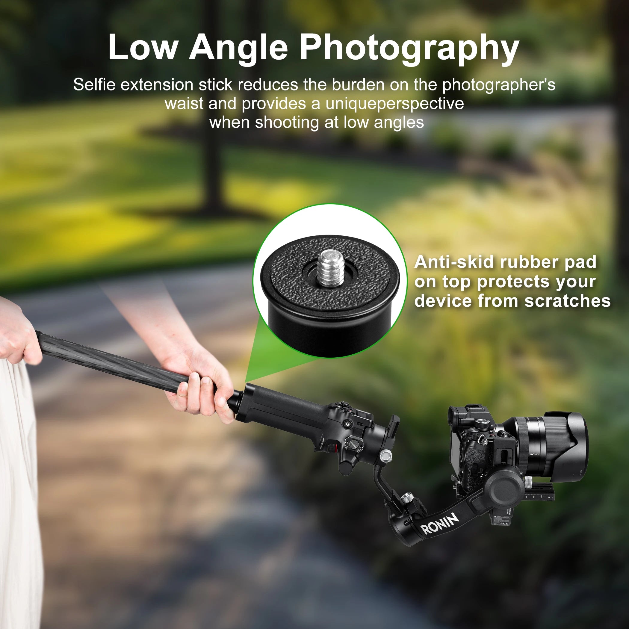 CowLost | product_id-fanaue-adjustable-carbon-fiber-gimbal-extension-rod-for-camera-stabilizers |4