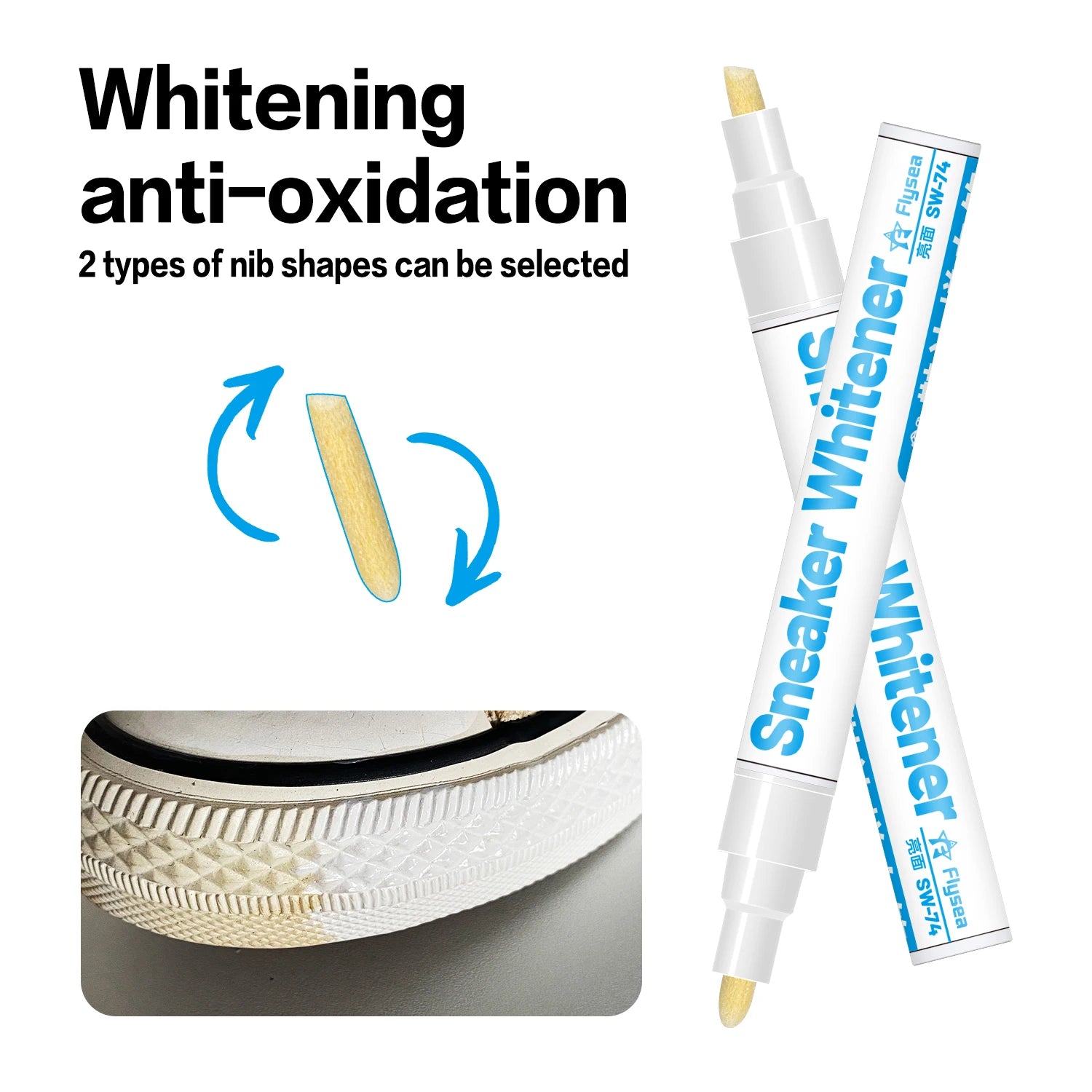 CowLost | stain-removers-product_id-white-sneakers-eraser-pen-yellowing-repair-waterproof-stain-removal-whitening |4