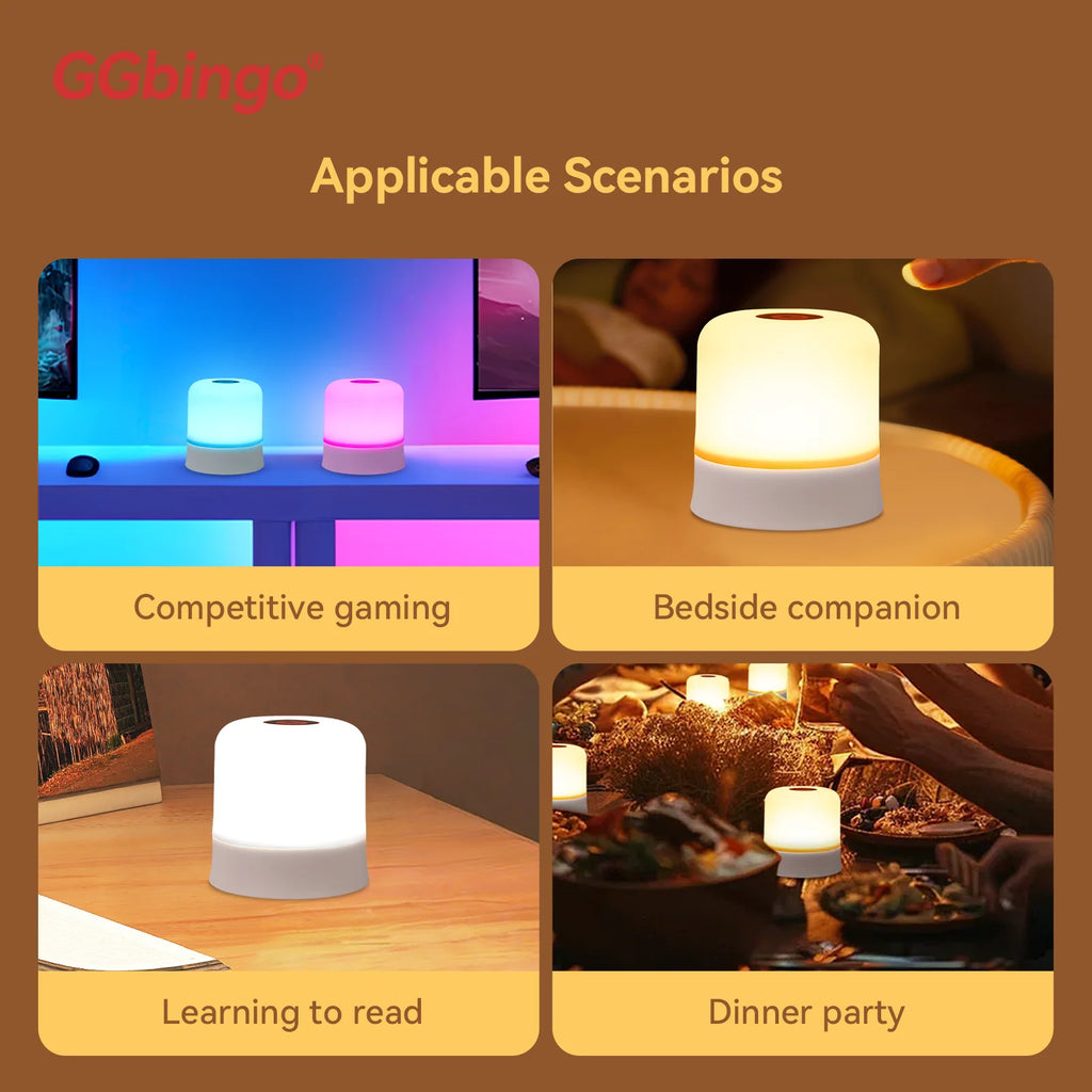 CowLost | product_id-ggbingo-rechargeable-touch-rgb-dimmable-night-light-with-remote-for-bedroom-and-living-room |4