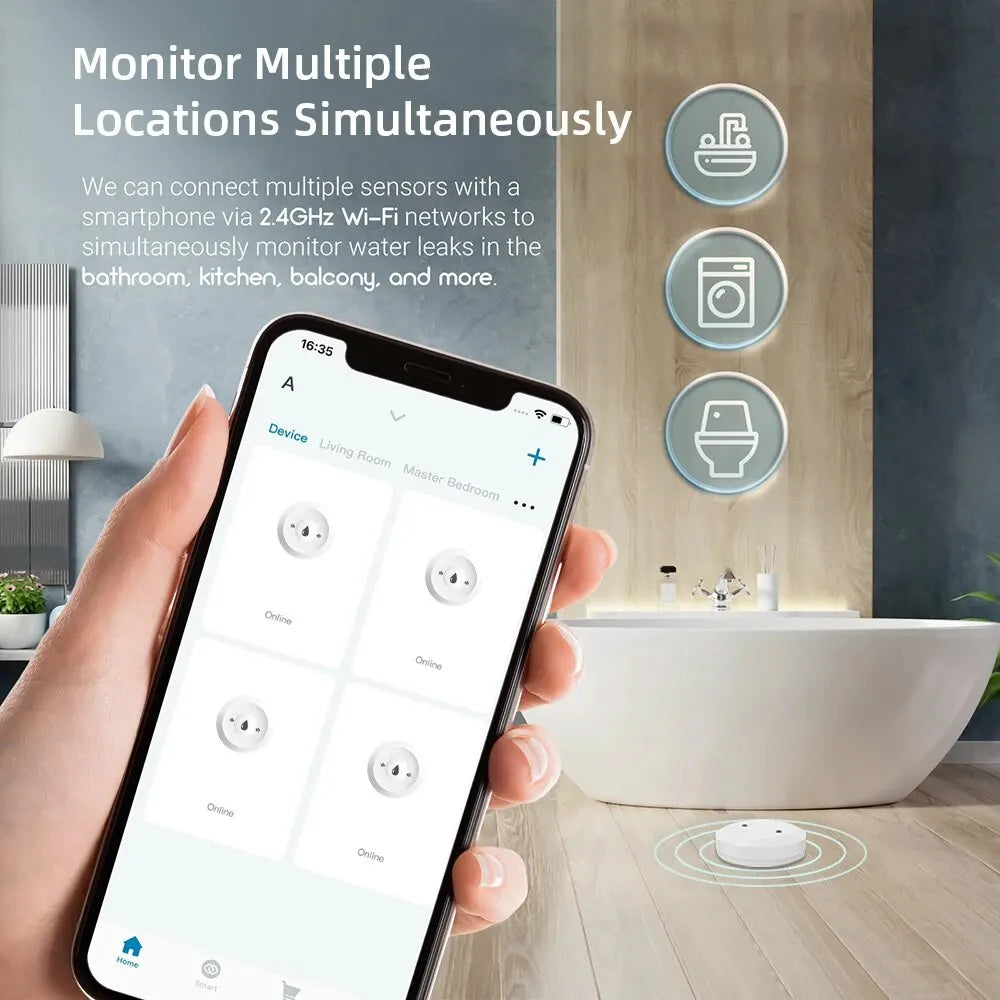 CowLost | water-flood-detectors-product_id-zigbee-water-leak-sensor-for-tuya-smart-homes-flood-alarm-with-smart-life-app-control |4