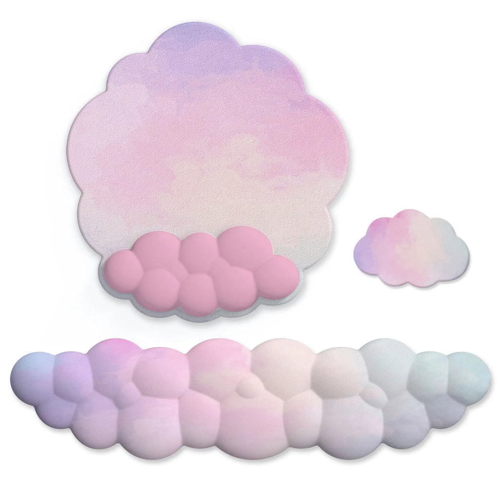 CowLost | cloud-gradient-gaming-keyboard-pad-wrist |9