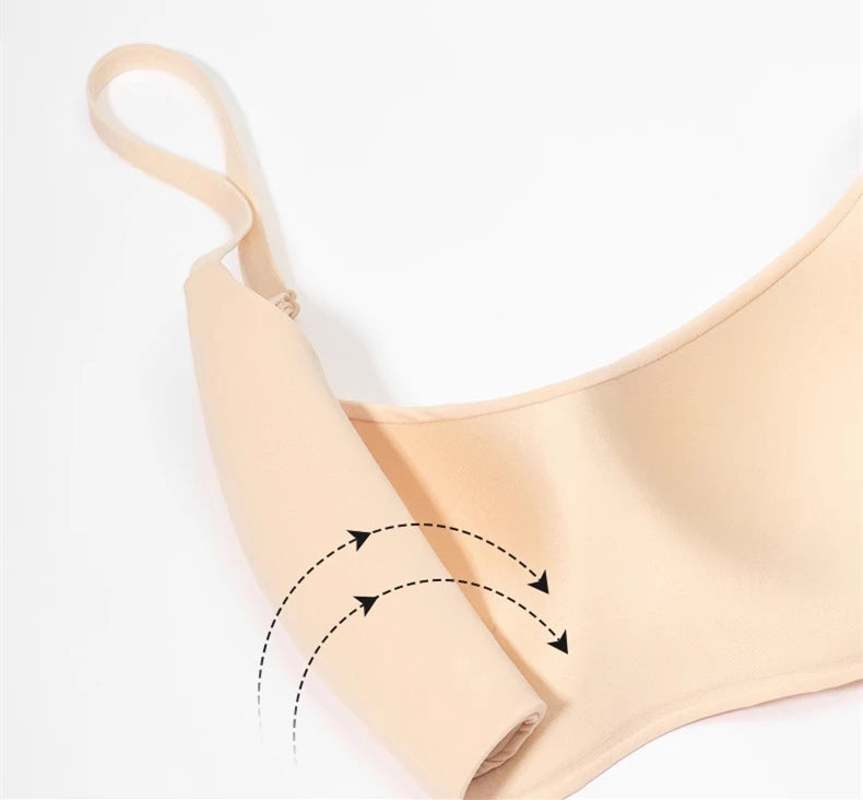 CowLost | thin-one-piece-seamless-underwear-womens-small-breasts-gathered-on-the-collection-side-breasts-no-steel-ring-breathable-bra |14
