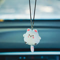 CowLost | product_id-resin-chubby-anime-cat-rearview-mirror-pendant-with-wagging-tail-ornament-gift |15