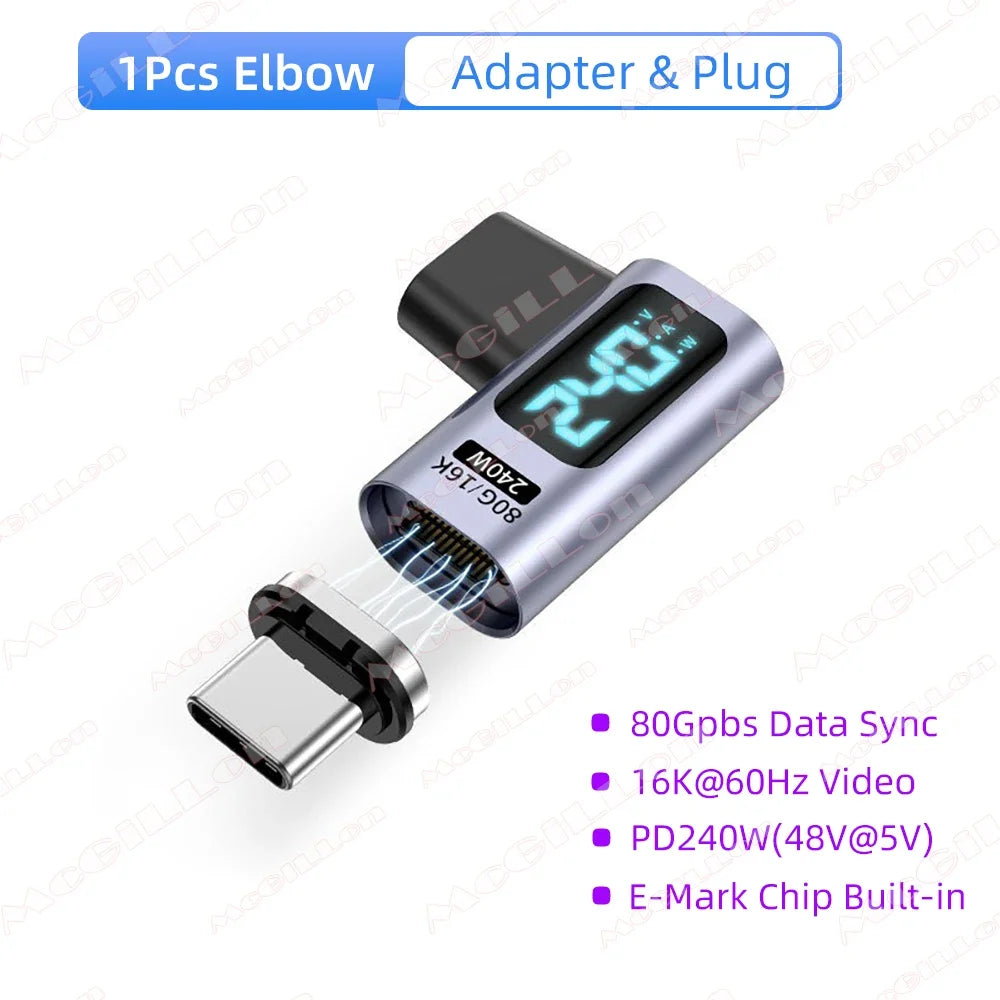 CowLost | product_id-240w-usb-c-magnetic-otg-adapter-type-c-to-type-c-80gbps-16k-5a-for-macbook-pro-air-samsung |14