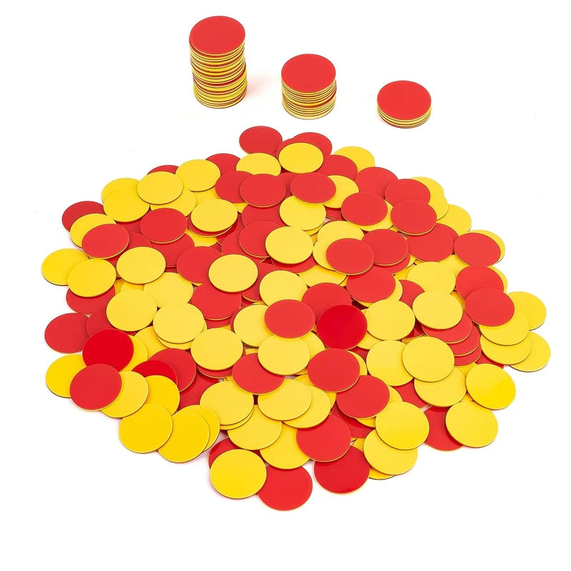 CowLost | product_id-montessori-25mm-red-yellow-two-color-counting-chips-for-math-teaching |2