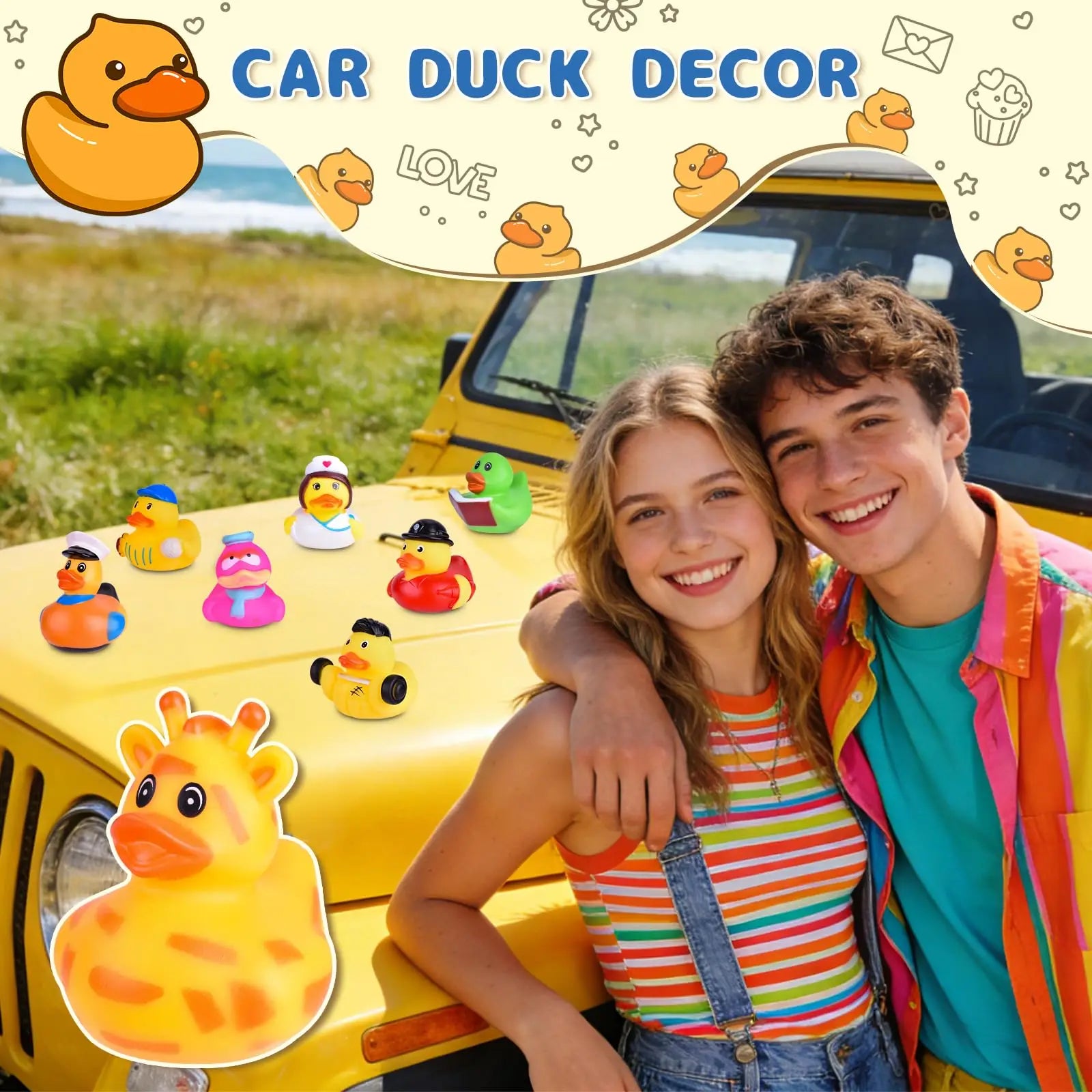 CowLost | product_id-bulk-rubber-ducks-10-20-40-80pcs-toddler-bath-toys-floater-car-ducks |5