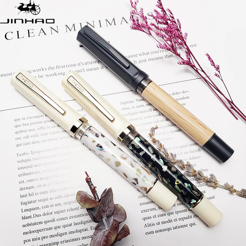 CowLost | product_id-jinhao-58-handcrafted-shell-design-fountain-pen-with-ef-f-nib-for-calligraphy-business-use |1