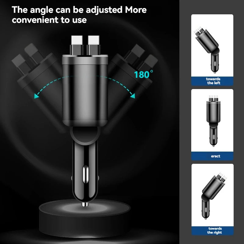 CowLost | product_id-one-to-five-vehicle-mobile-phone-charger-with-super-fast-charging-and-ambient-starry-light |5