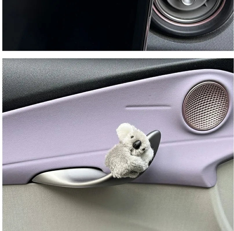 CowLost | product_id-plush-koala-car-interior-decoration-clip-for-rearview-mirror-sun-visor-gift |22