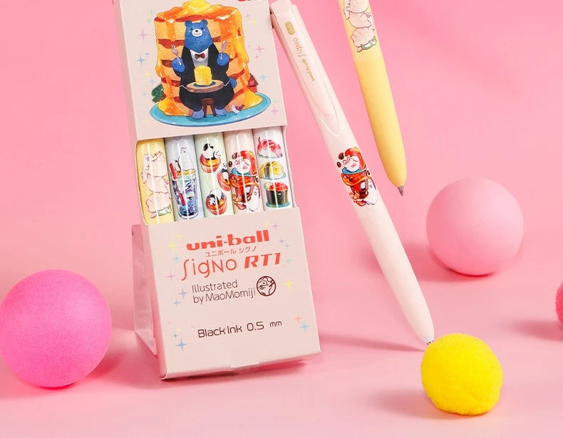 CowLost | product_id-japan-uni-mitsubishi-umn-185-food-museum-collab-0-5mm-gel-pen-ultra-smooth-for-school-collectors-gift |25