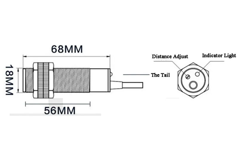 CowLost | motion-sensors-product_id-30cm-dc6-36v-diffuse-reflective-proximity-sensor-npn-pnp-infrared-motion-detector-for-access-control-alarm |6