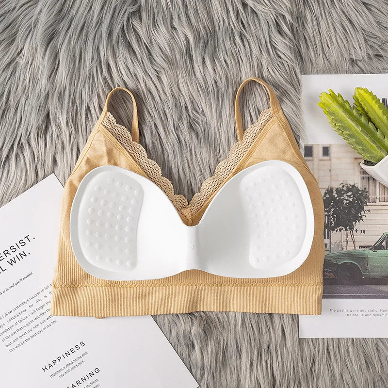 CowLost | product_id-womens-seamless-lace-wire-free-tube-top-bra-with-removable-pads |4