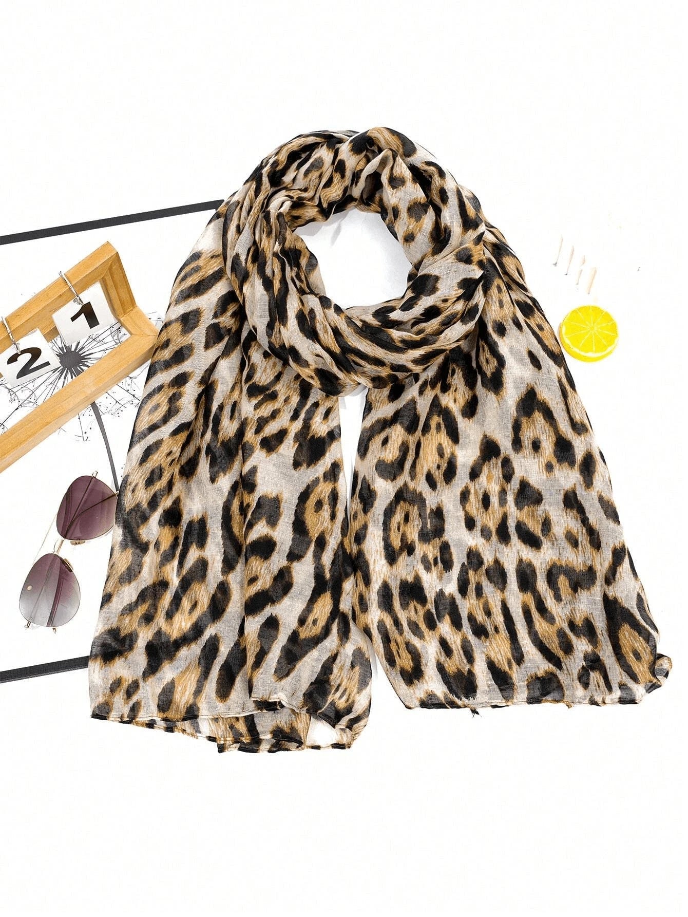 CowLost | 1pc-womens-scarves-bohemian-leopard-print-hijab-scarf |14