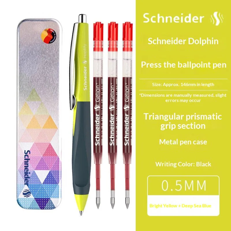CowLost | product_id-schneider-dolphin-0-5mm-gel-pen-gift-set-with-posture-correction-quick-dry-smudge-free-ink-for-exams-and-homework |22