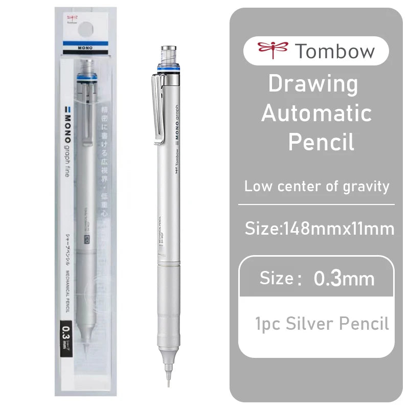 CowLost | product_id-tombow-mono-graph-fine-0-5mm-mechanical-pencil-with-metal-grip-and-eraser-for-professionals |33