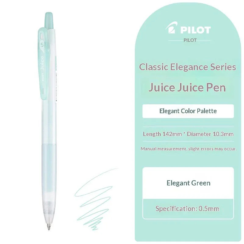 CowLost | product_id-pilot-juice-0-5mm-fine-gel-pens-soft-pastel-vintage-classics-clear-barrel-for-writing-illustration |31