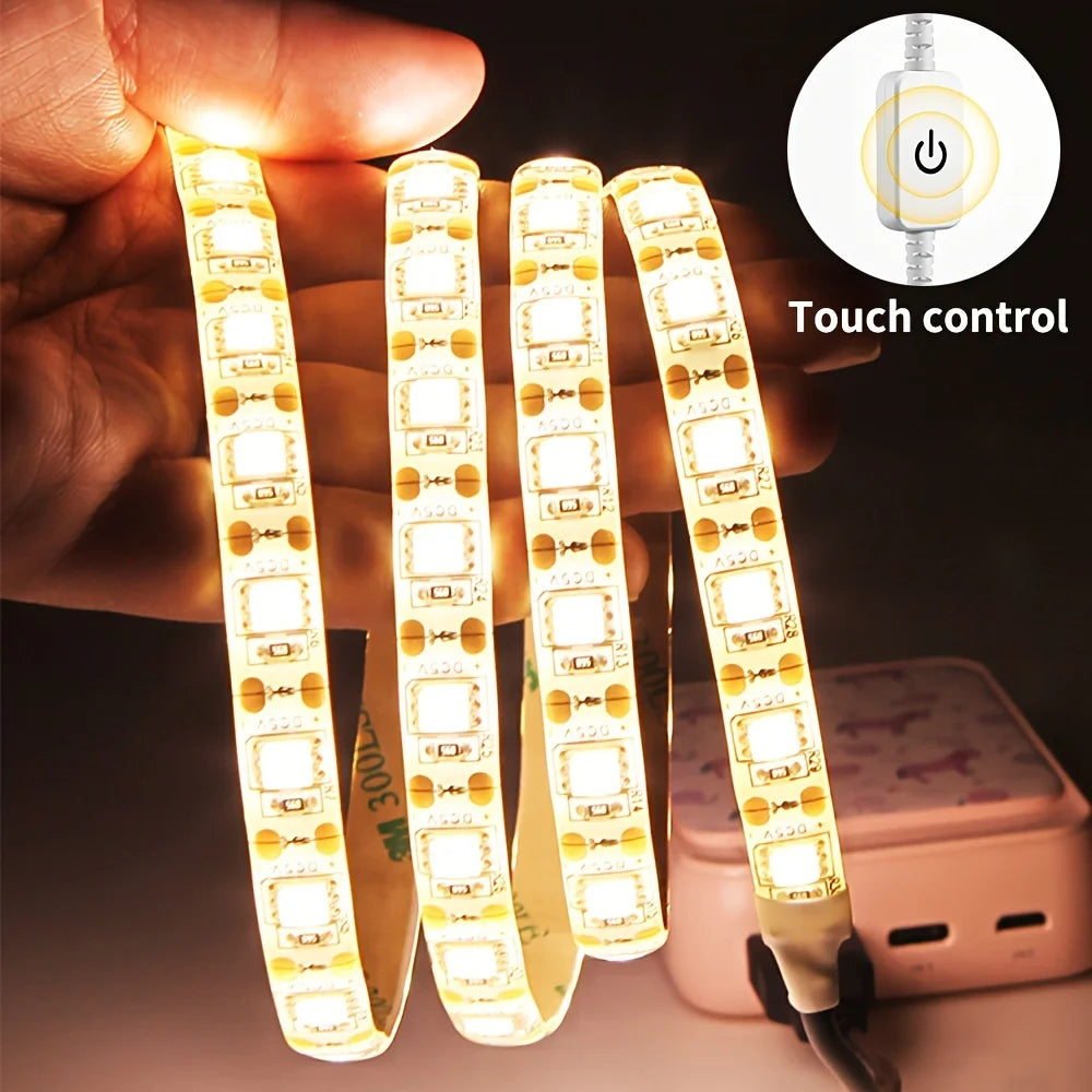 CowLost | light-ropes-strings-product_id-5v-led-strip-lights-with-hand-sweep-sensor-flexible-adhesive-tape-for-mirror-kitchen-cabinet-tv-lighting |11