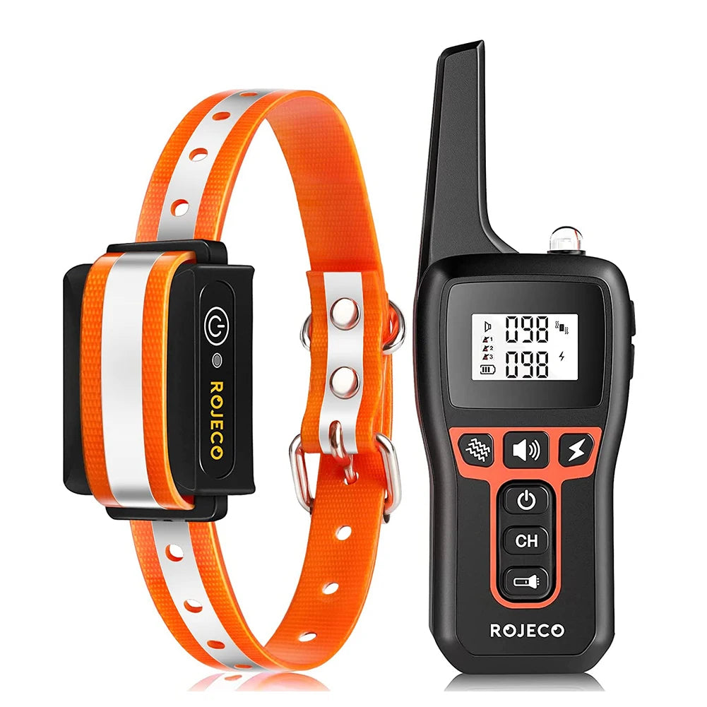CowLost | dog-diapers-rojeco-1000m-waterproof-electric-dog-training-collar-with-remote-control |26