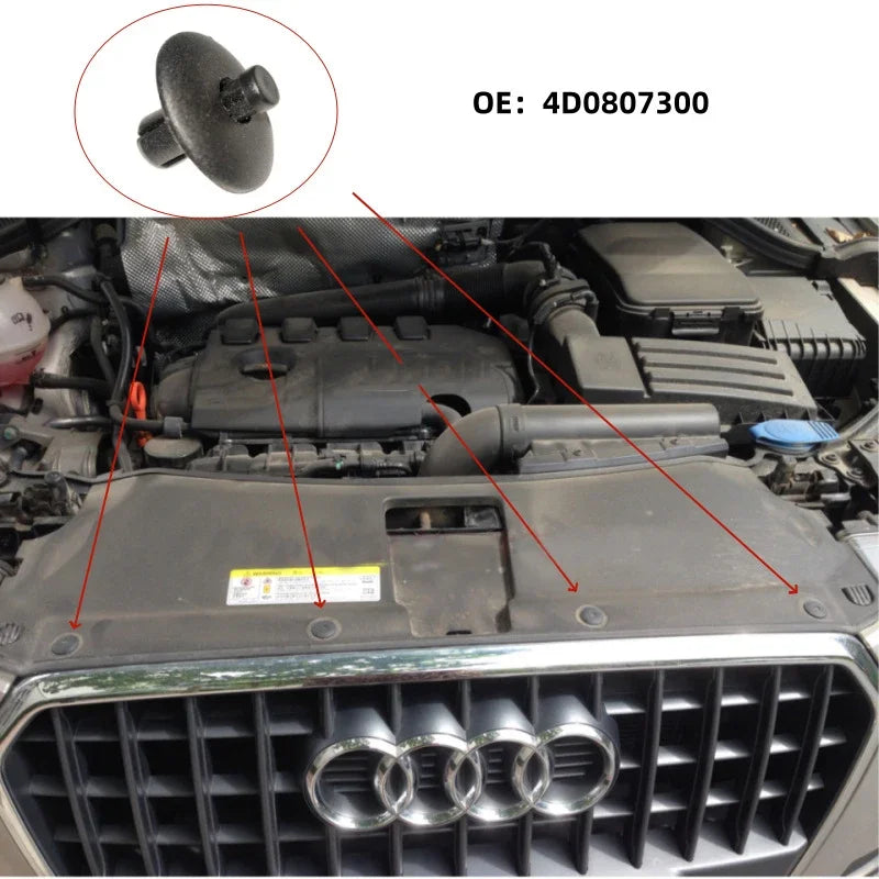 CowLost | product_id-10pcs-car-cover-plate-fixing-clips-for-audi-a2-a4-a5-a8-q3-q5-s4-s5-s8-tt-tts-volkswagen-cr7-4d0807300-body-clips-accessories |1