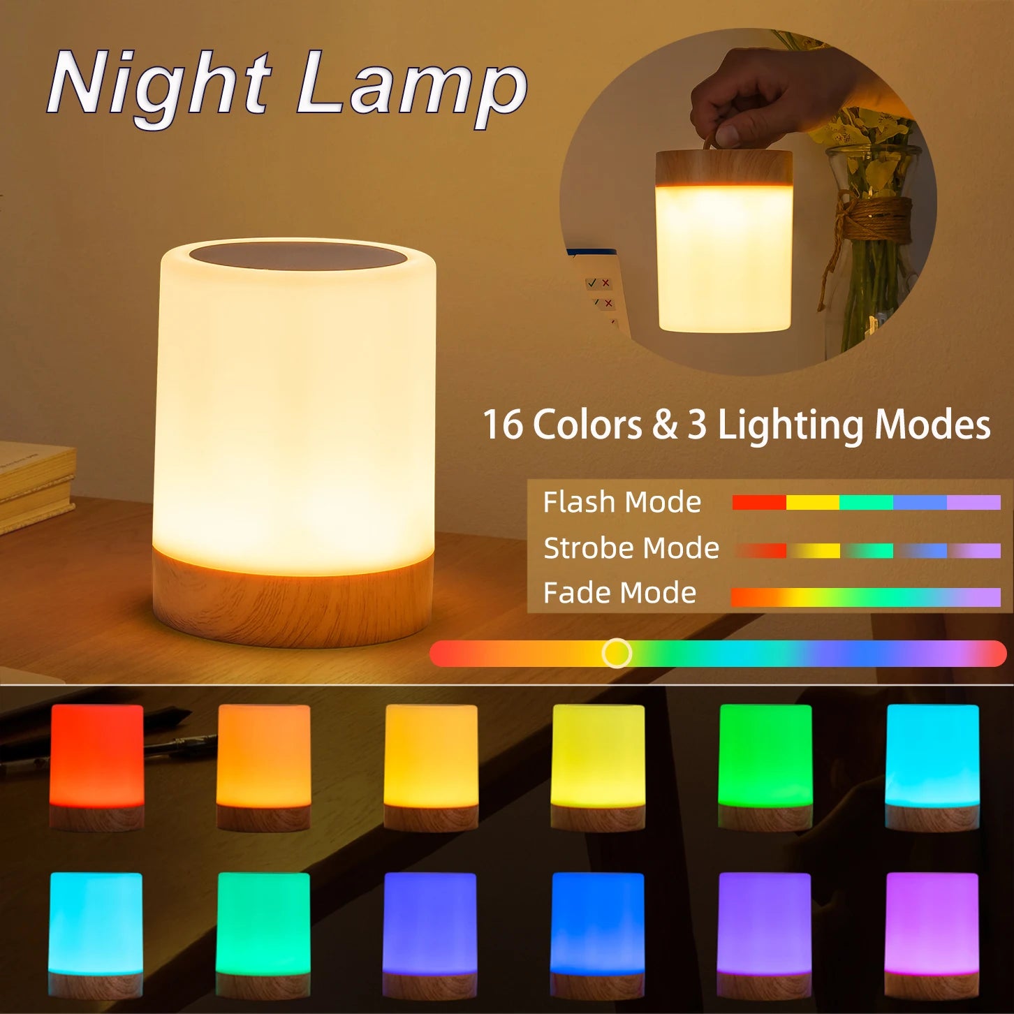 CowLost | product_id-kfvc-usb-rechargeable-16-color-touch-rgb-bedside-night-desk-lamp |1