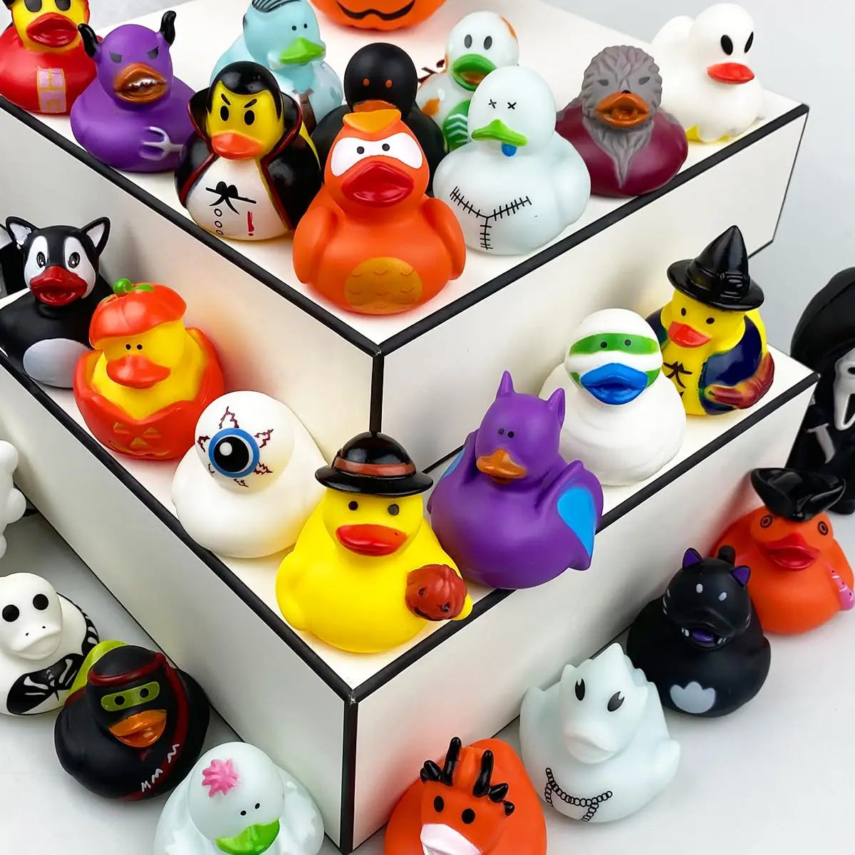 CowLost | product_id-24-48-96-pcs-halloween-rubber-duck-party-favors-for-kids-birthday-decor |5
