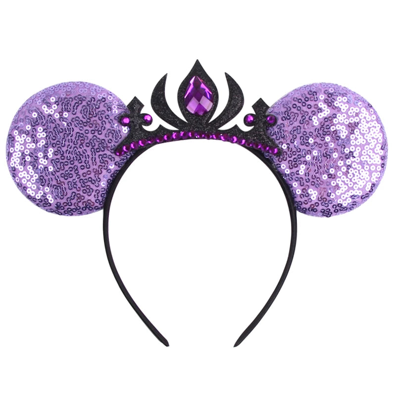 CowLost | glitter-crown-hairband-girls-princess-party-headwear |23