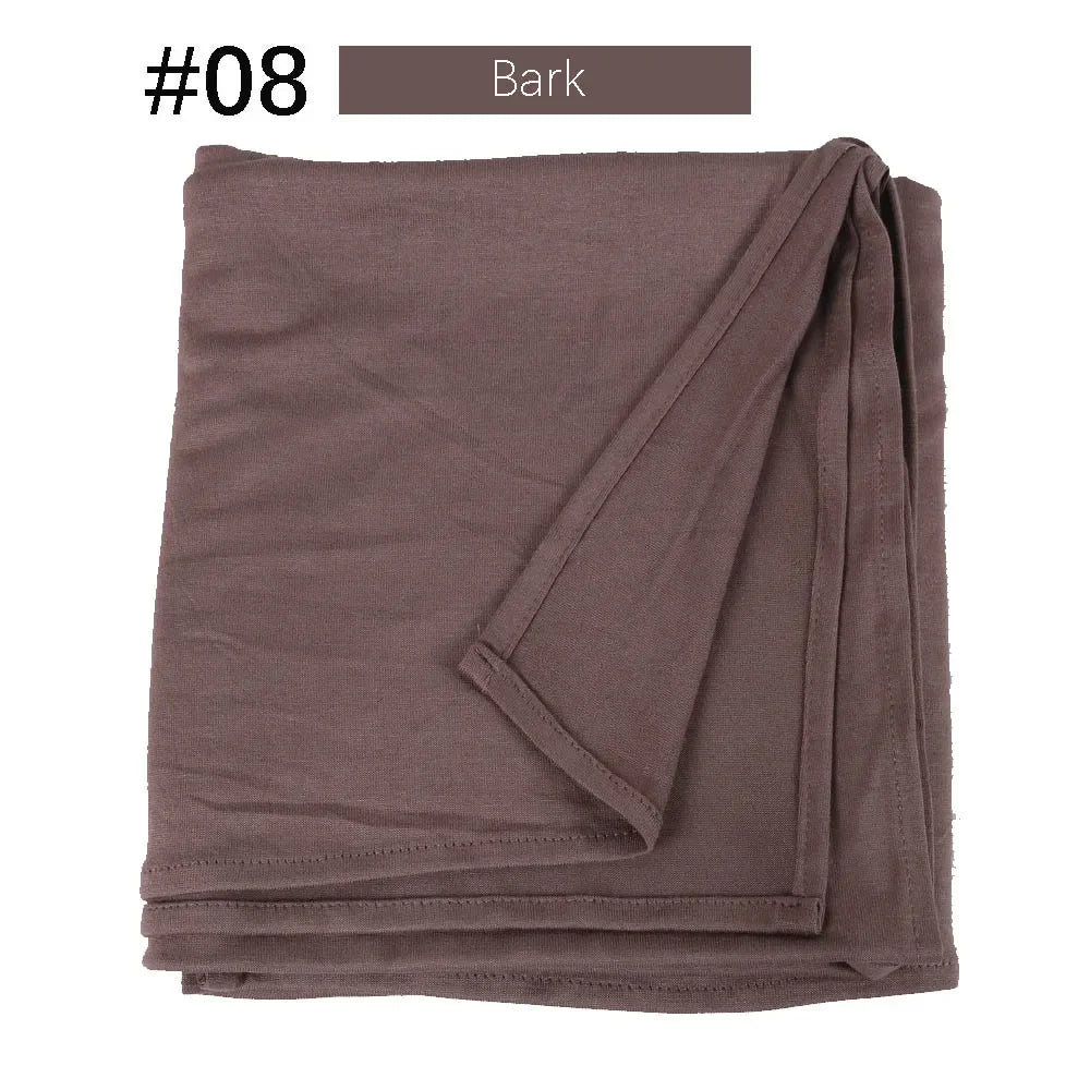 CowLost | muslim-women-stretchy-jersey-hijab-plain-cotton |48