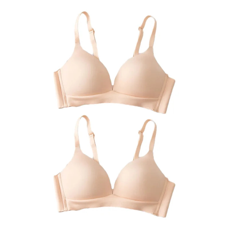 CowLost | product_id-fallsweet-2pcs-seamless-wireless-push-up-3-4-cup-bra-for-women |21