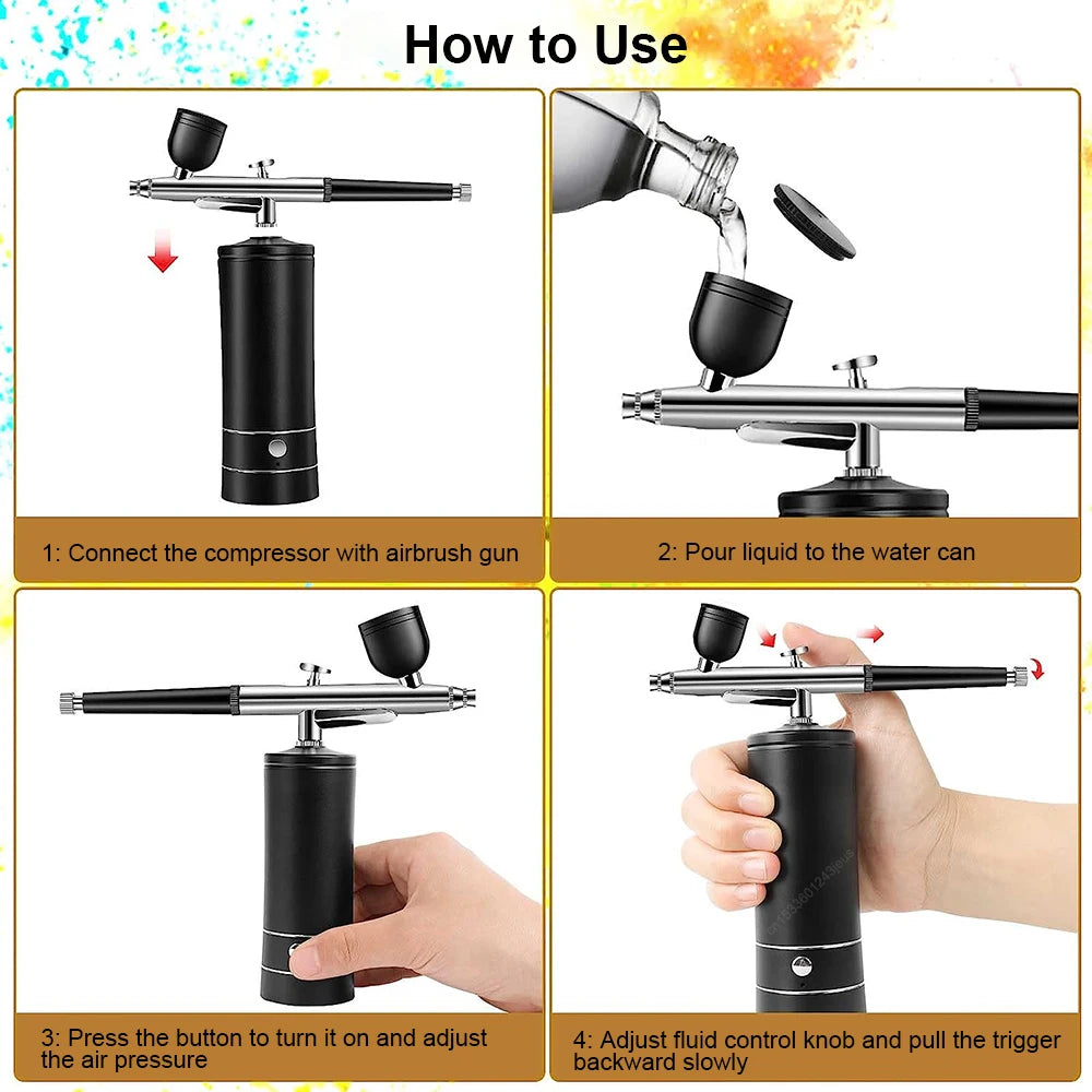 CowLost | airbrush-nail-with-compressor-portable-air-brush |14