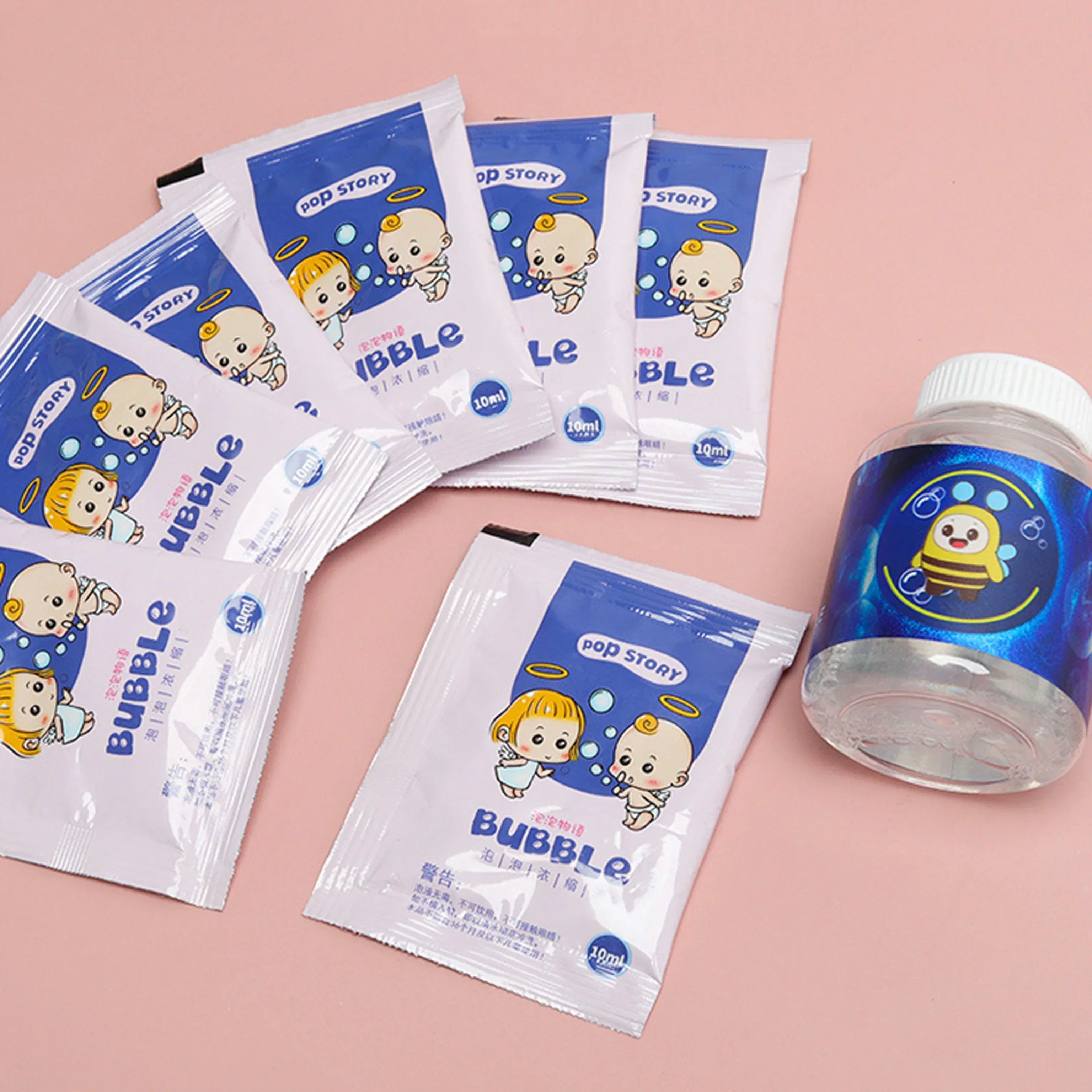 CowLost | product_id-10-40pcs-colorful-bubble-machine-concentrated-granules-10pcs-750ml-bubble-gun-supplement-liquid |6