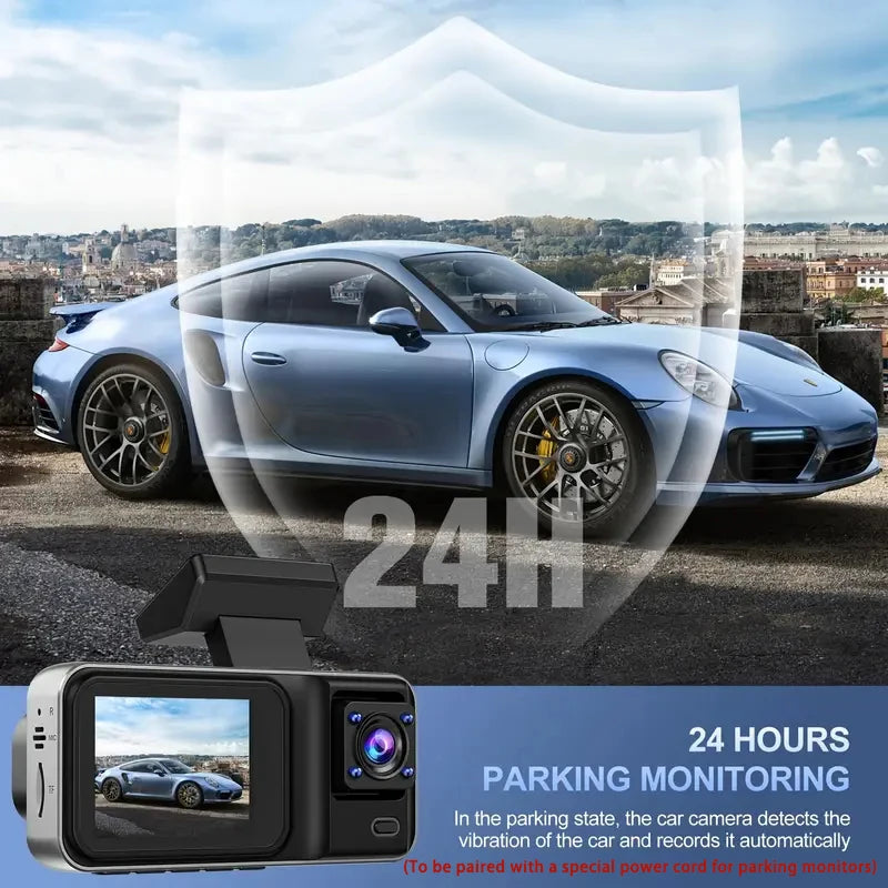 CowLost | product_id-baideluo-3-channel-1080p-car-dash-cam-with-rear-view-recorder |8