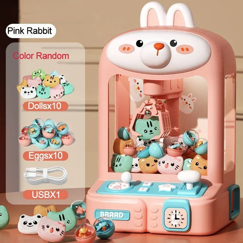 Mini Claw Machine Toy for Kids Automatic Arcade Game Birthday Gift