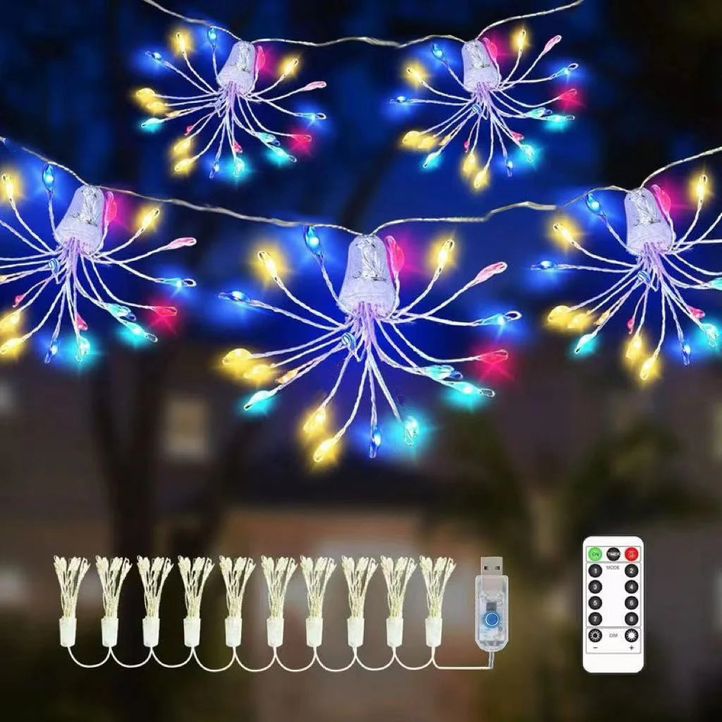 CowLost | product_id-usb-led-fireworks-string-lights-with-remote-for-christmas-wedding-party |1