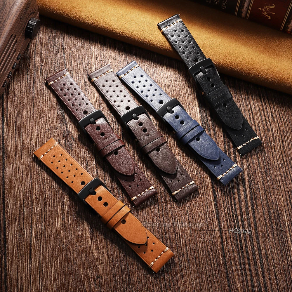 CowLost | bracelets-product_id-handmade-breathable-leather-watch-band-20mm-22mm-cowhide-vintage-for-samsung-galaxy-quick-release-strap |2