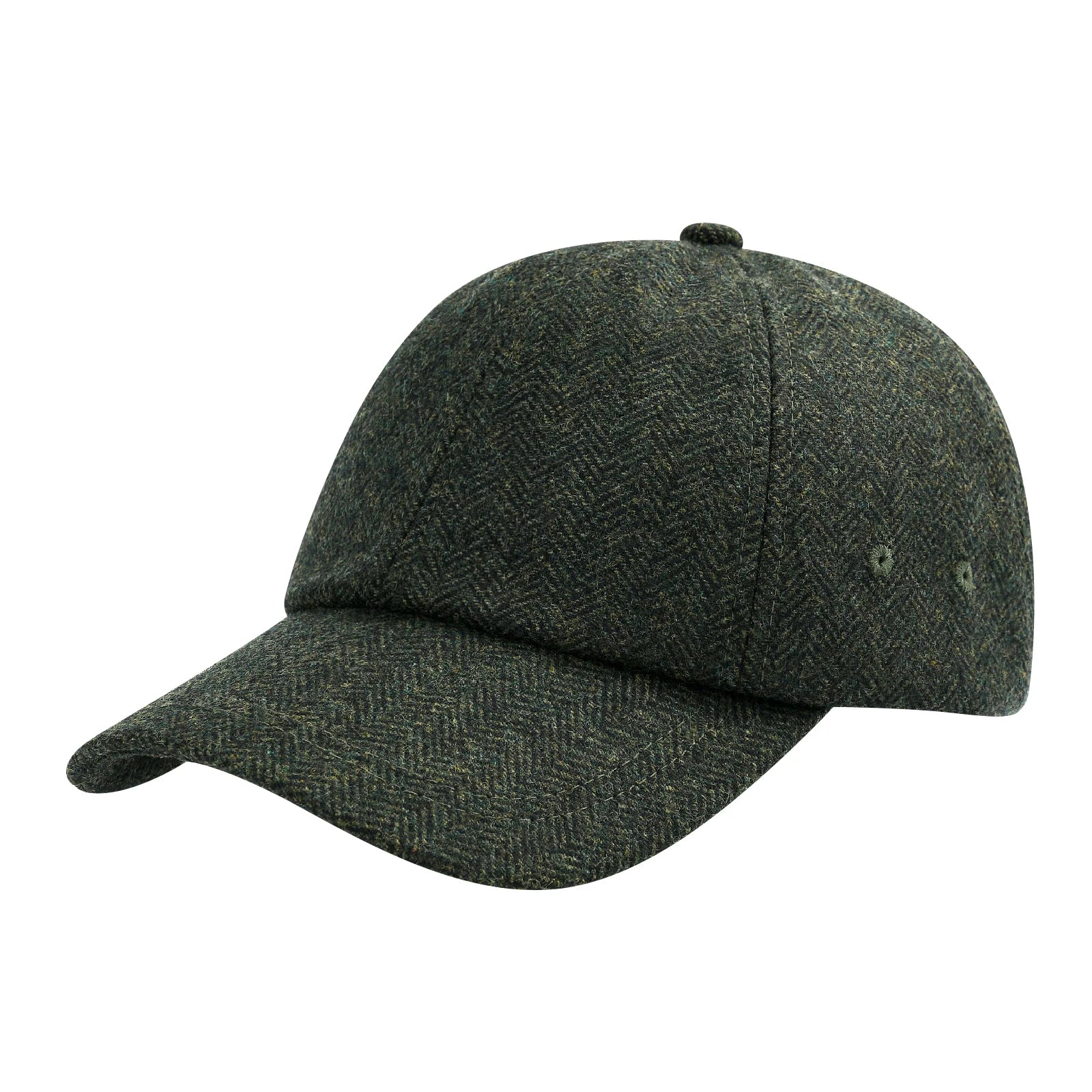 CowLost | botvela-mens-wool-tweed-baseball-cap-casual-style-soft-adjustable-unstructured-hat |16