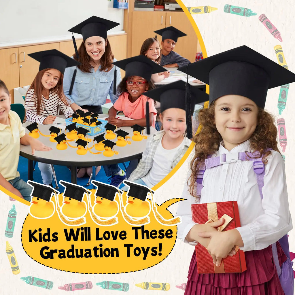 CowLost | product_id-24-pack-graduation-rubber-ducks-with-tassel-caps-party-favors-decoration |5