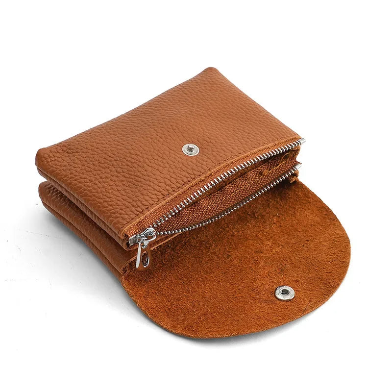 CowLost | activewear-pants-genuine-top-layer-cowhide-coin-purse-for-women |1