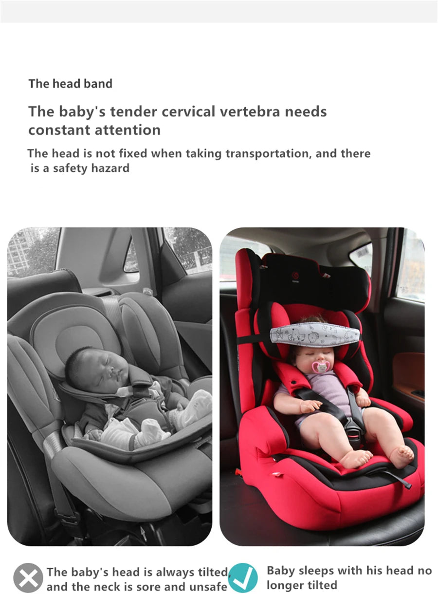 CowLost | baby-car-seat-head-support-children-fastening-belt-adjustable |8